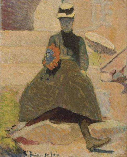 Emile Bernard Femme a Saint Briac oil painting picture